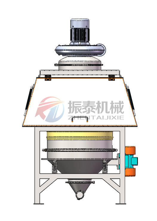 掀背分體式無塵投料站原理